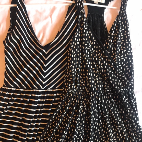 LOFT Dresses & Skirts - Two XS Loft Black and White Dresses